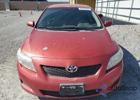 2010 Toyota Corolla Base from USA, damaged, VIN 2T1BU4EE9AC524375